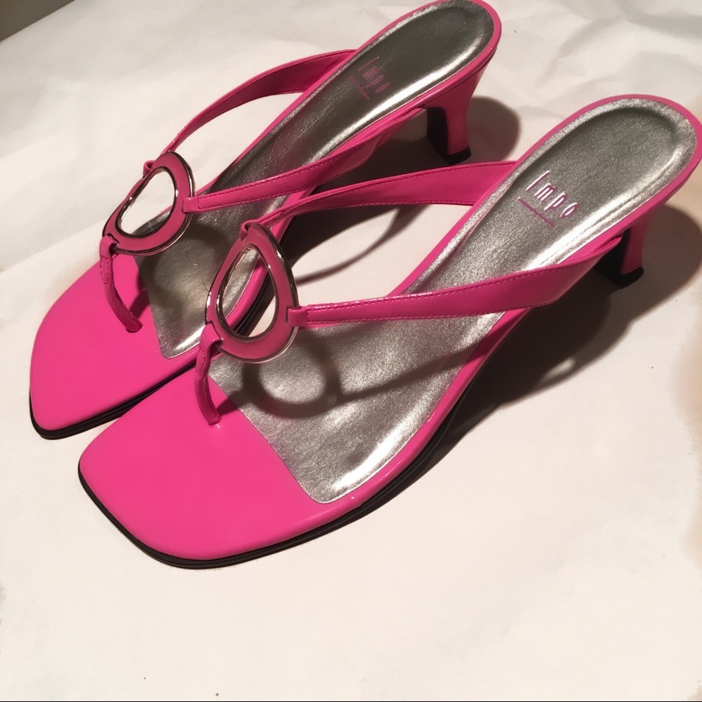Pink Thong Heels
